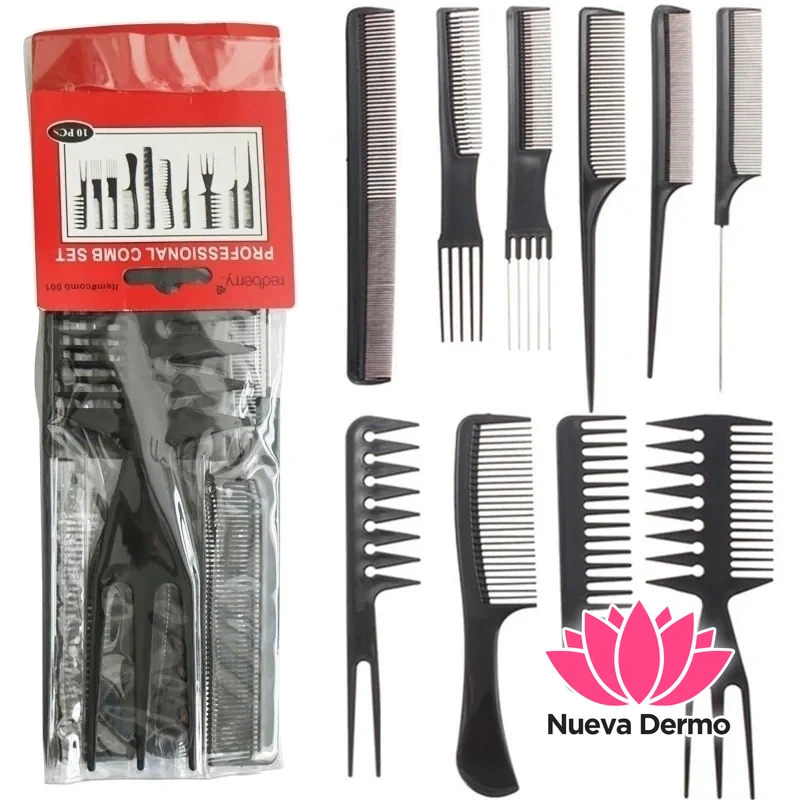 10PCS PEINE COMB KIT 68836/7D-421/6970258013982 6902019061284 6971308168836