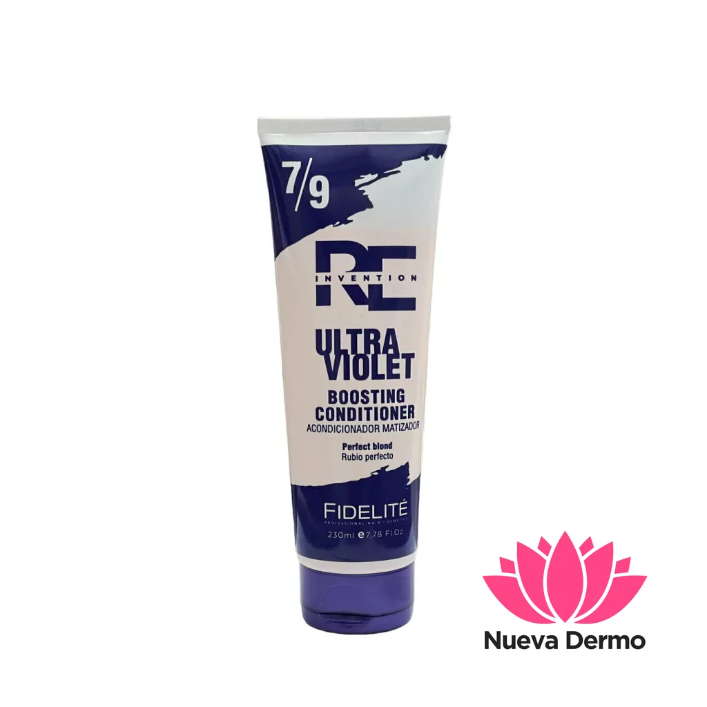 FIDELITE 7/9 ULTRA VIOLET BOOSTING CONDITIONE MATIZADOR RUBIO PERFECTO ART.605 230ML 7798135966171