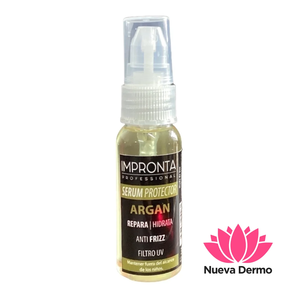 impronta serum protector argan repara hidrata anti frizz filtro uv 30ml 4677668210261