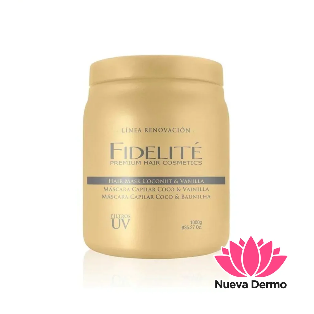FIDELITE MASCARA CAPILAR COCO VAINILLA 1000ML 1000G ART.406 7798135961169