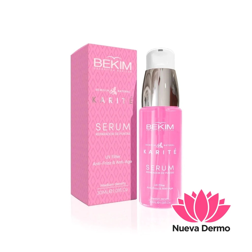 Bekim semilla natural karite serum reparador de puntas anti frizz anti age 30ml 7798416870272