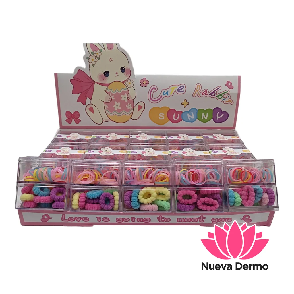 GOMITA ESTUCHE CUADRADO FINA + GRUESA 222222/sunny