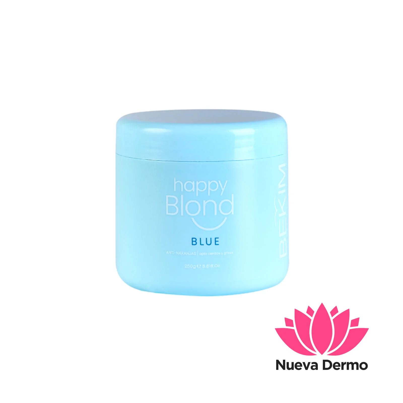 Bekim mascara matizadora happy blond blue 250g 7798416879541