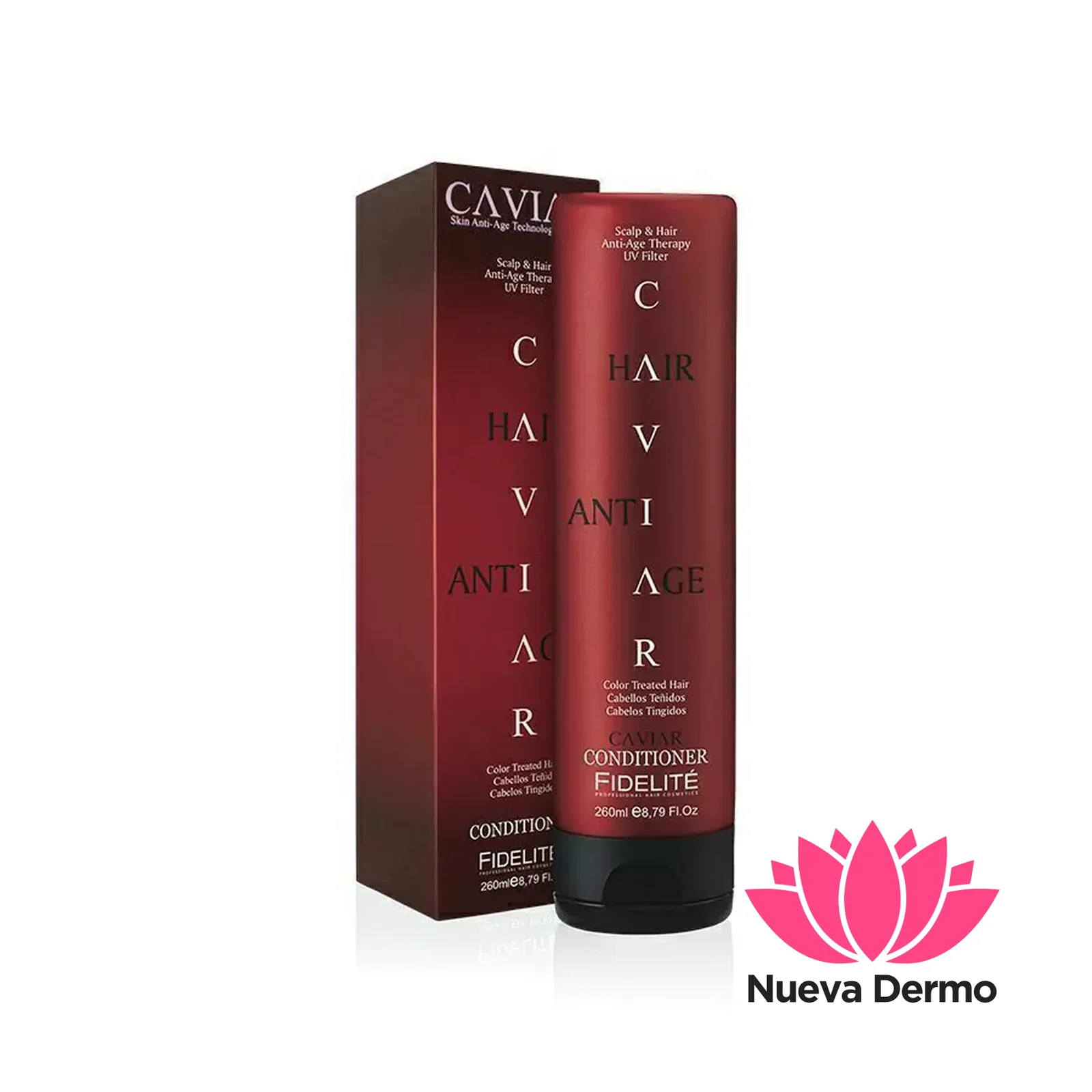 FIDELITE CAVIAR ACONDICIONADOR CABELLOS TENIDOS 260ML 7798135960322