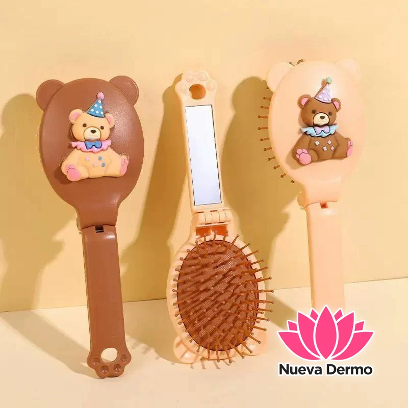 CEPILLO INFANTIL OSITO C/ESPEJO TS-2718-37 6937592718379