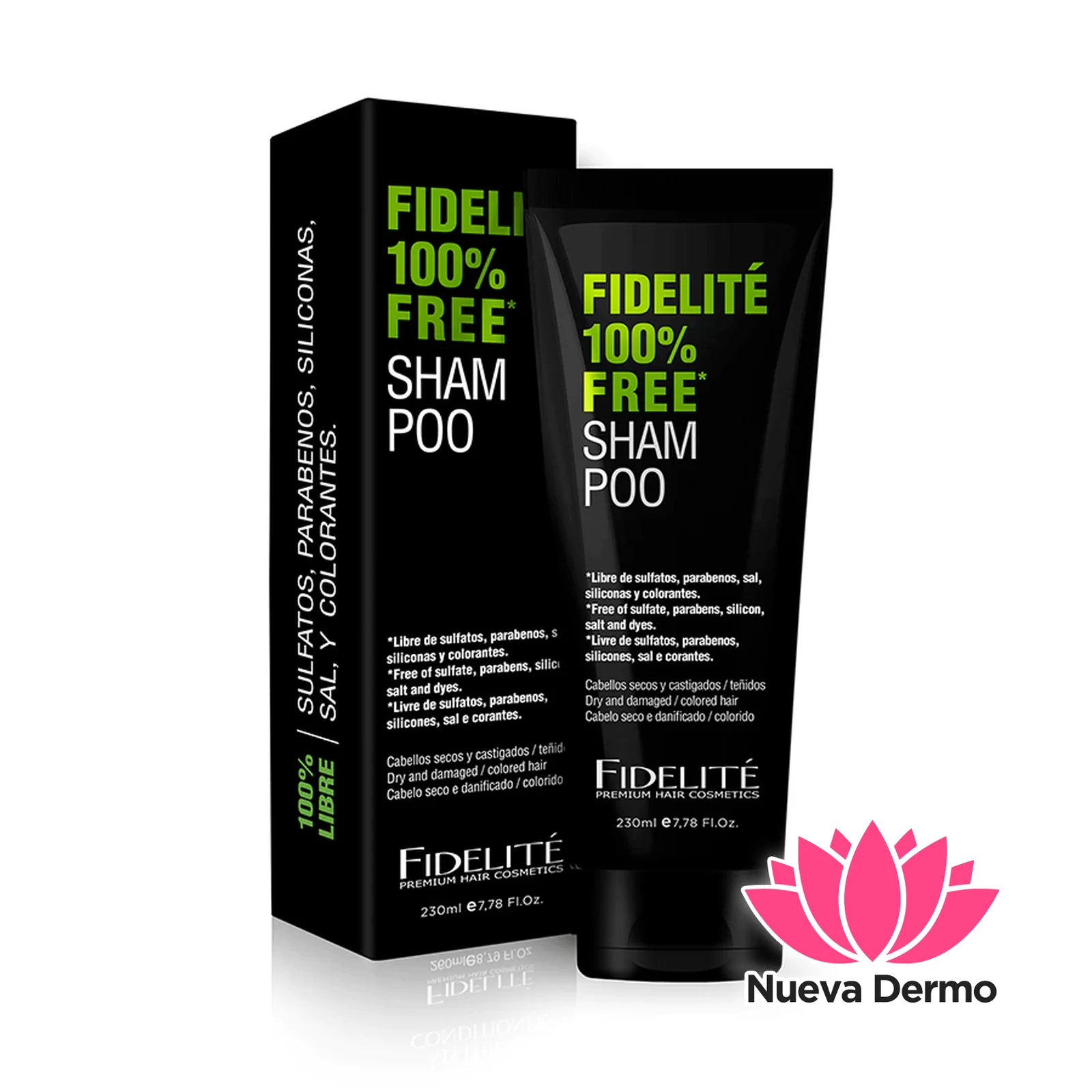 FIDELITE 100% FREE SHAMPOO 230ML 7798135967512