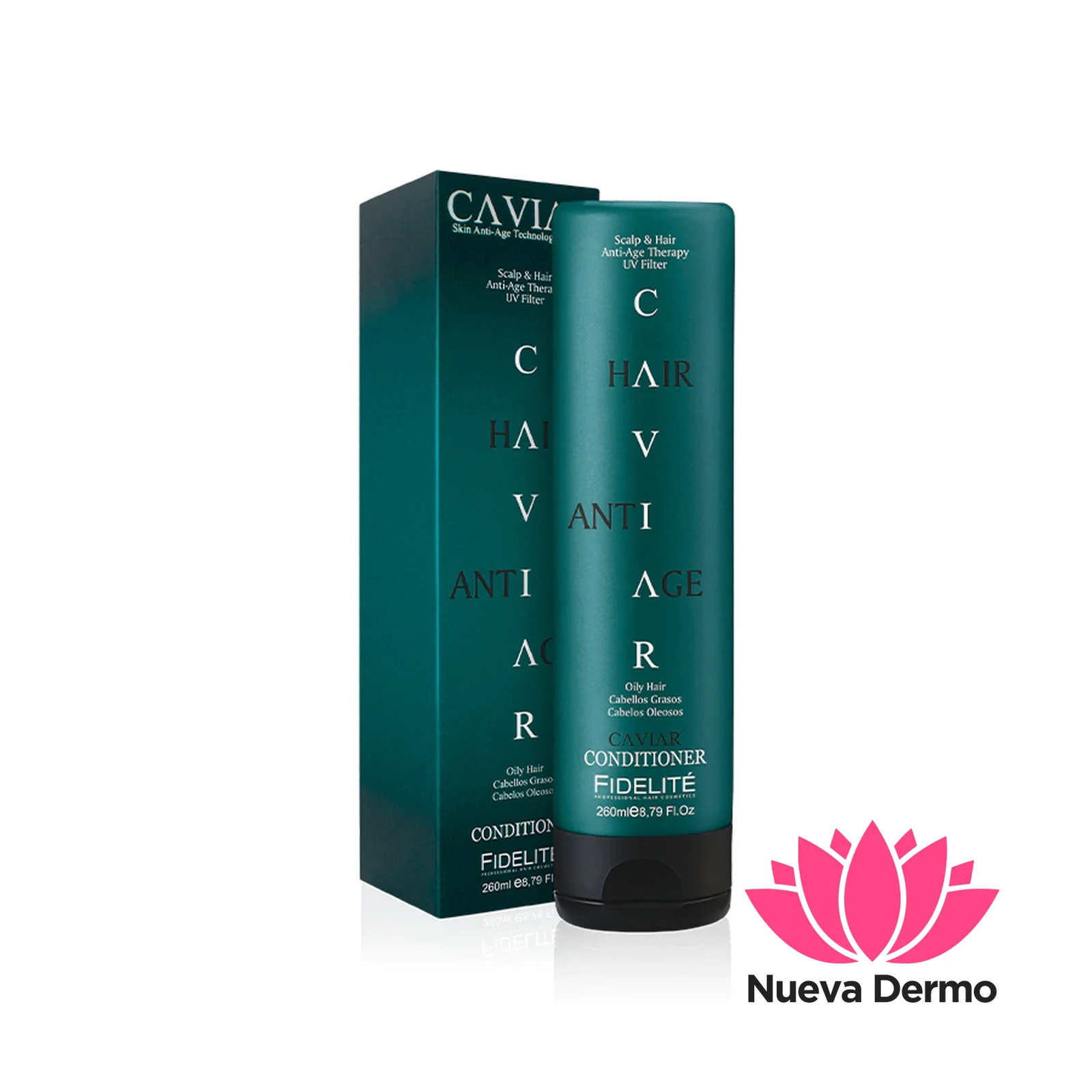 FIDELITE CAVIAR CONDITIONER CABELLOS GRASOS 7798135960315