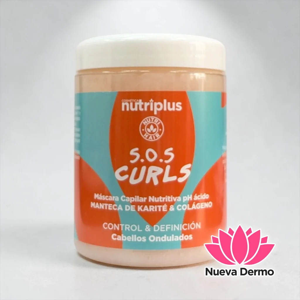 NUTRIPLUS MASCARA CAPILAR SOS CURLS 300G 0763571724941