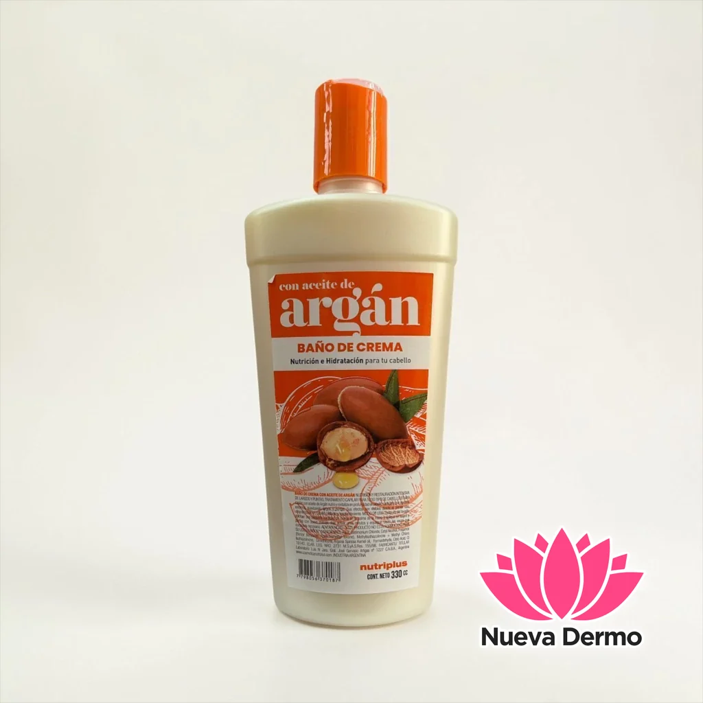 NUTRIPLUS BANO DE CREMA ACEITE DE ARGAN 330CC 7798056370187