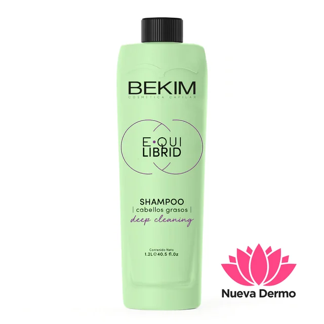 Bekim equilibrid shampoo cabellos grasos deep cleaning 1.2l 7798416870579