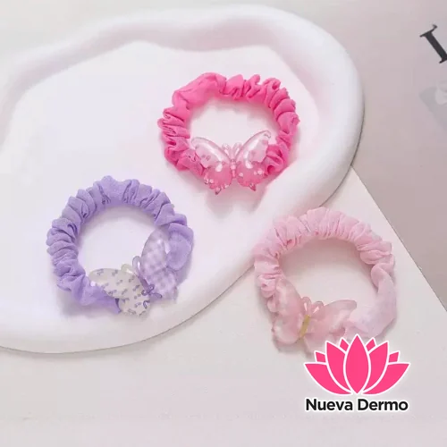 COLITA MARIPOSA TELA PAQUETE X6PCS**TZ-5956-178 6950655951780