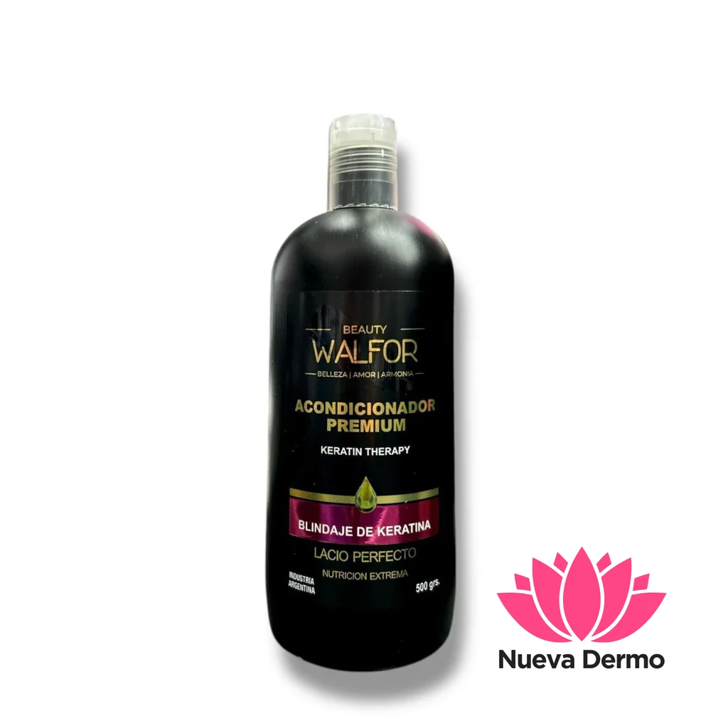 WALFOR ACONDICIONADOR BLINDAJE DE KERATINA 500G 7798383440690