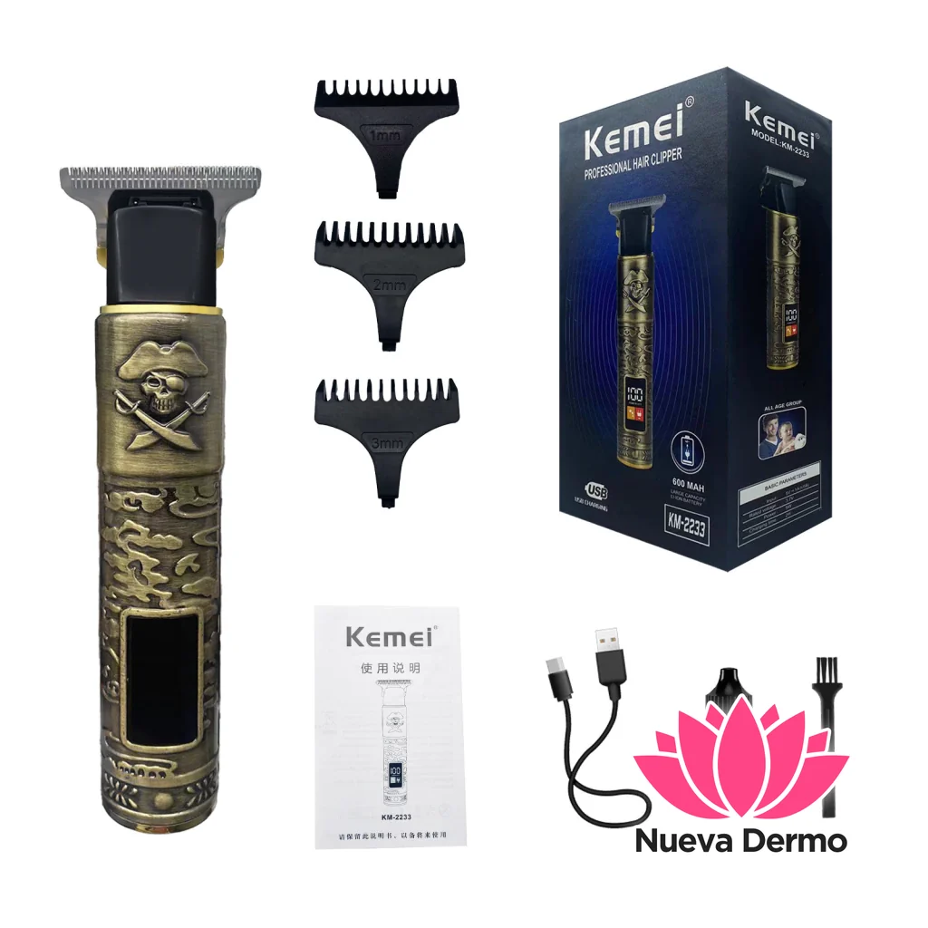 kemei corta pelo km-2233 6955549322332