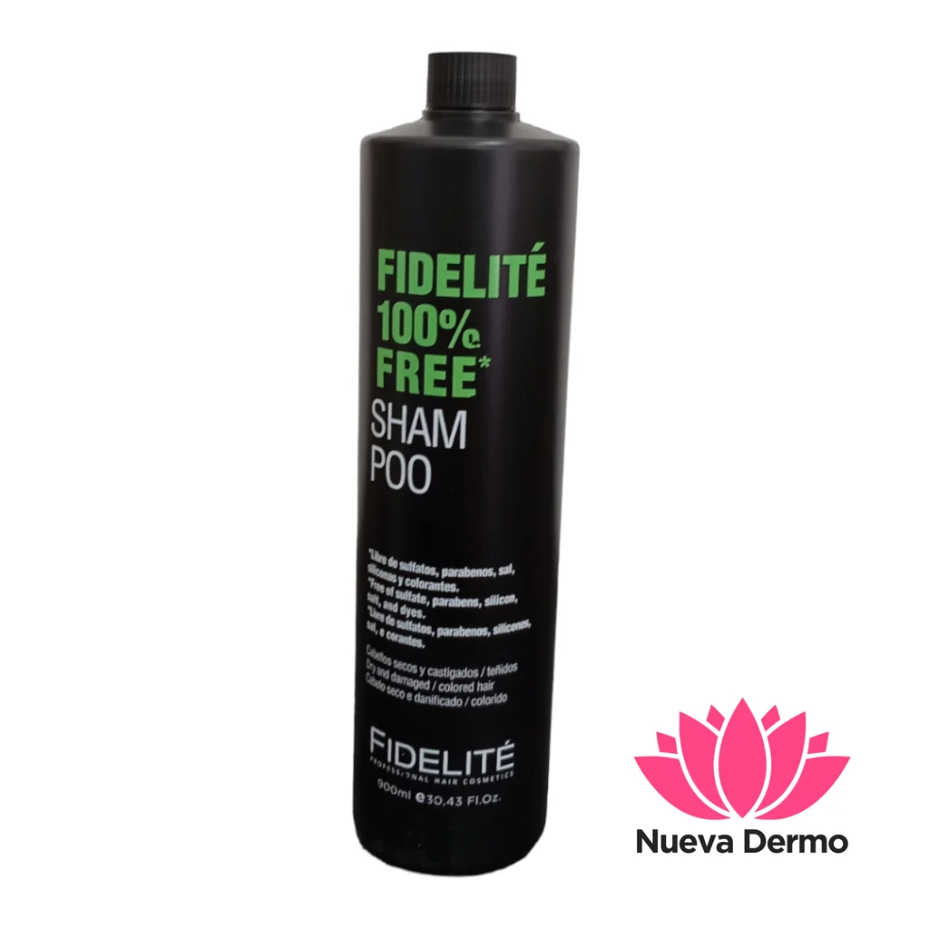 FIDELITE 100% FREE SHAMPOO 900ML 7798135967550 ART.900