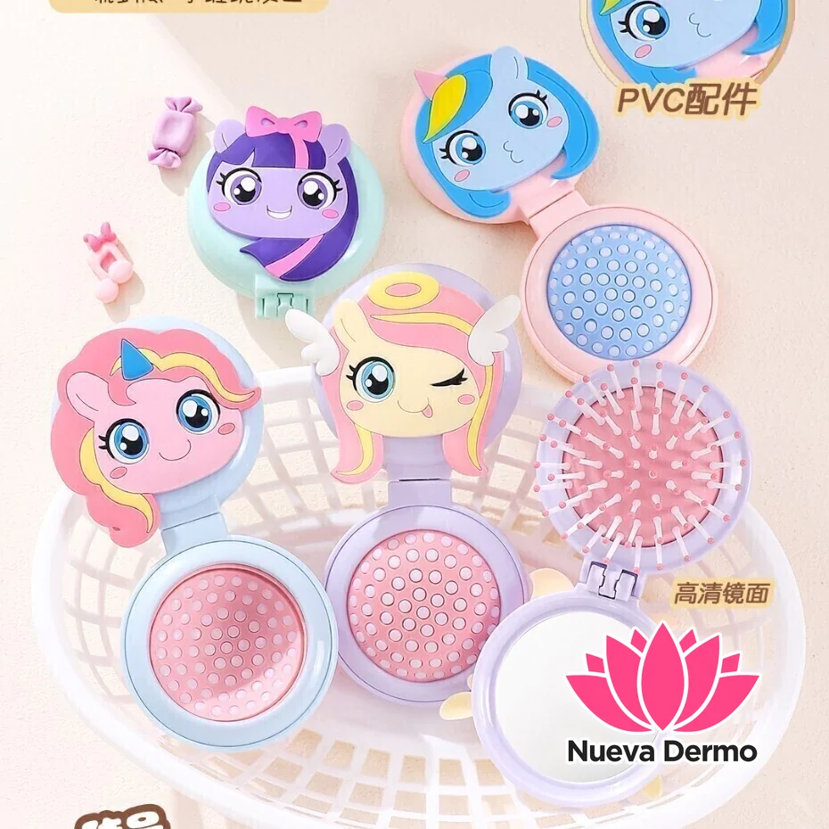 CEPILLO C/ESPEJO UNICORNIO MG-256003 3966A 6941613712802