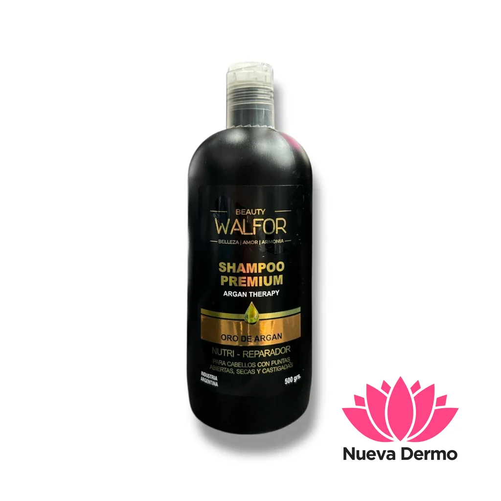 WALFOR SHAMPOO PREMIUM ORO DE ARGAN 500G 7798383440713