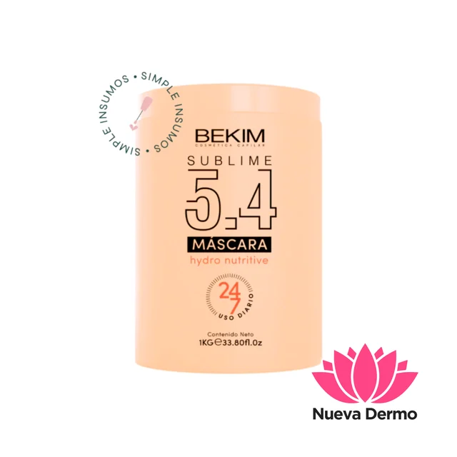 BEKIM SUBLIME 5.4 MASCARA HYDRO NUTRITIVE 1KG 7798416879633