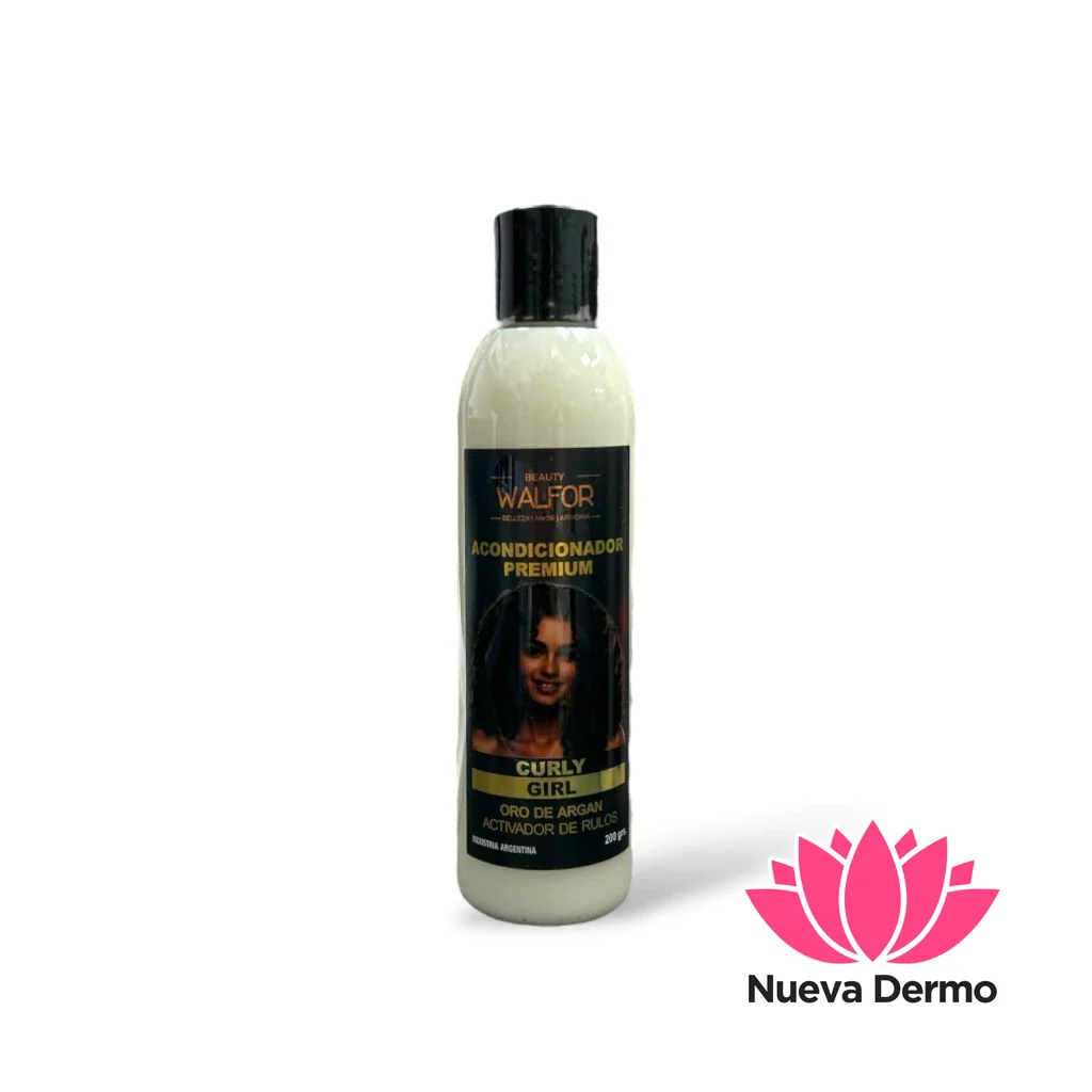 WALFOR ACONDICIONADOR CURLY GIRL ORO DE ARGAN 200G 7798383440973