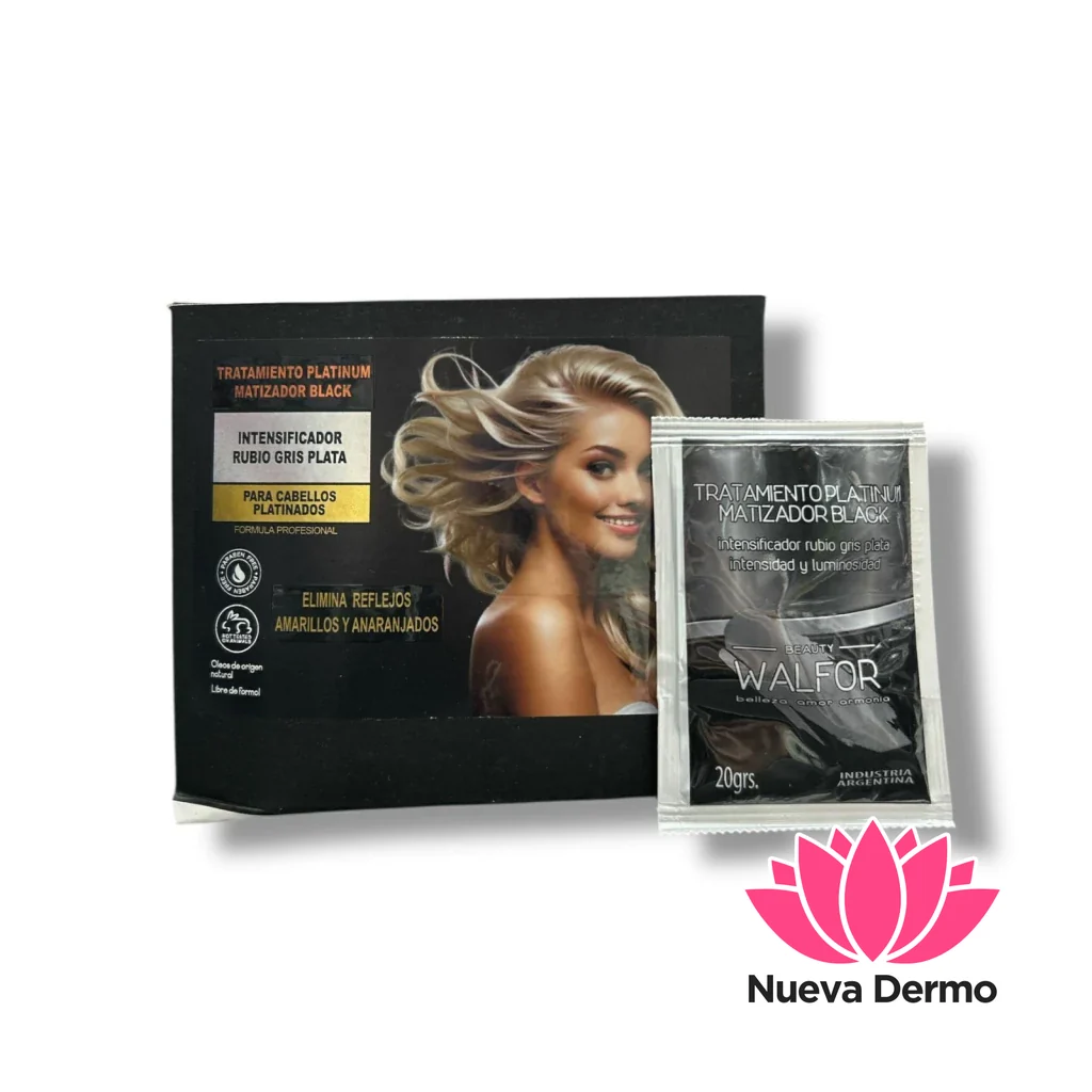 WALFOR TRATAMIENTO MATIZADOR BLACK 20G 7798383440584