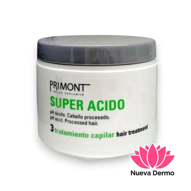 PRIMONT SUPER ACIDO TRATAMIENTO CAPILAR 500G ART.171065 7798025281889