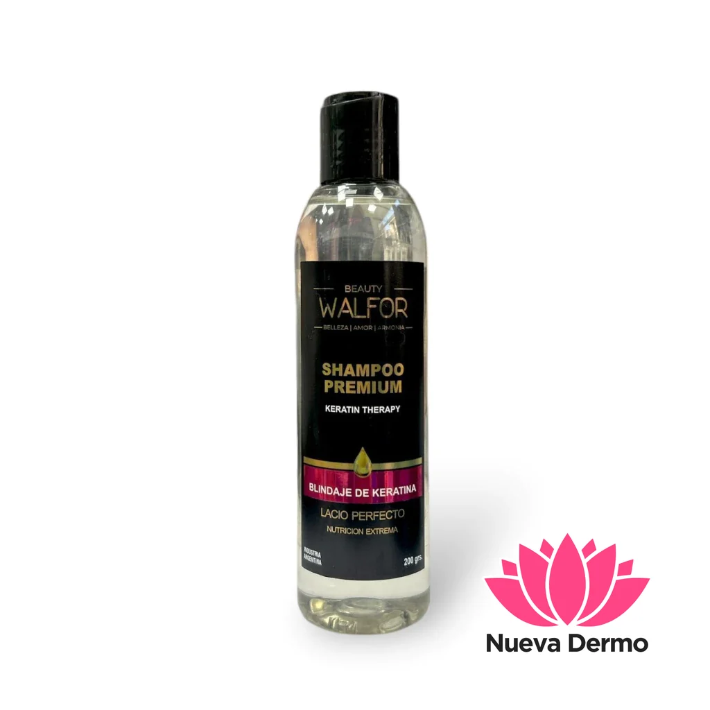 WALFOR SHAMPOO BLINDAJE DE KERATINA 200G 7798383440669