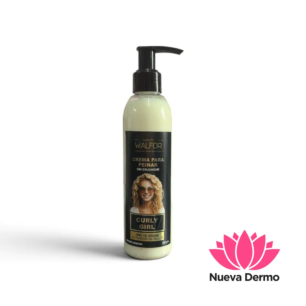 WALFOR CREMA PARA PEINAR CURLY GIRL 200G 7798383440980