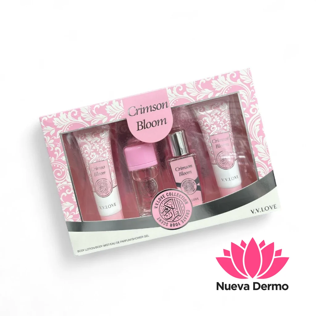 V.V.LOVE KIT BODY CRIMSON BLOOM 4PCS VL1063 5060909989306