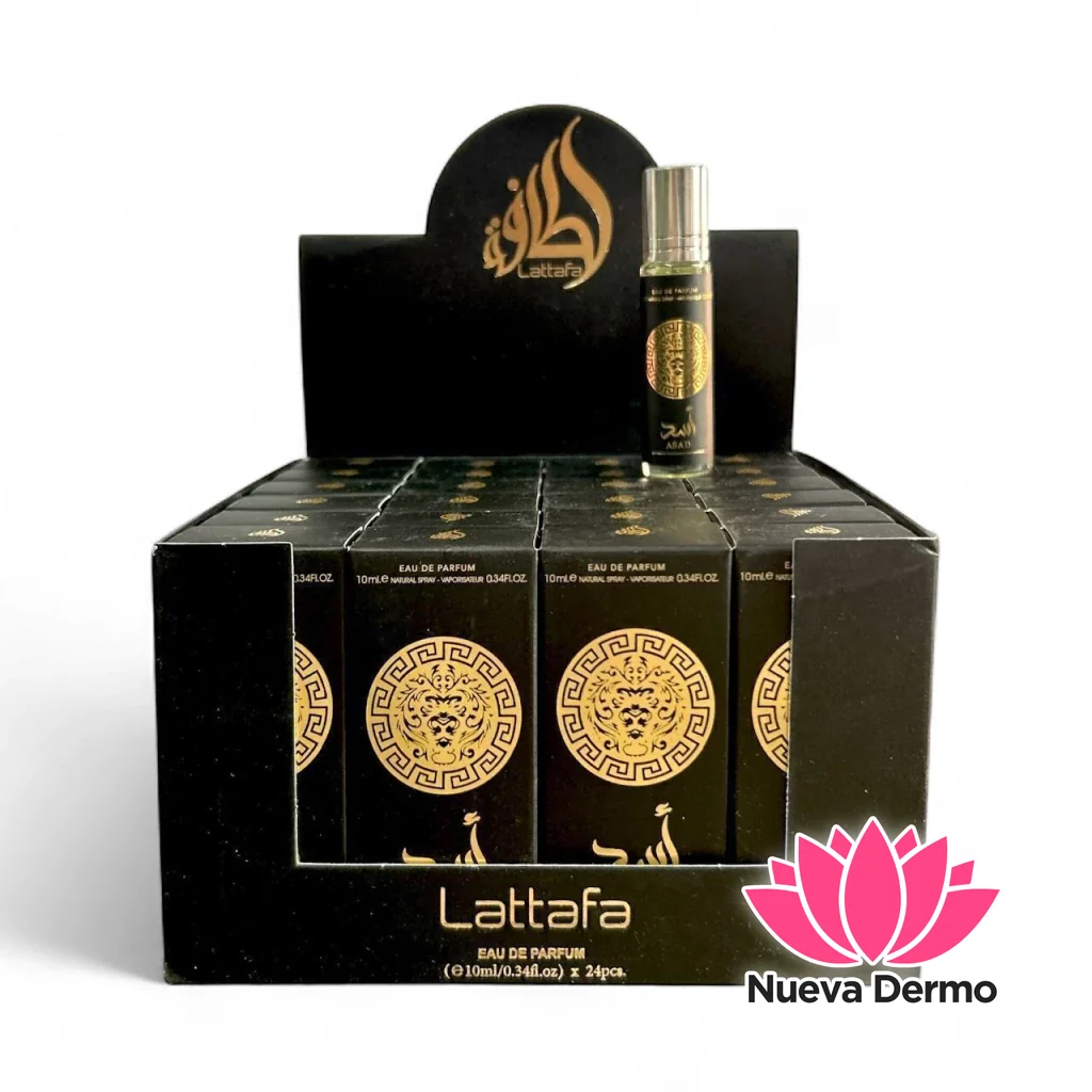 PERFUME LATTAFA ASAD NEGRO 10ML L1302 6972011013024