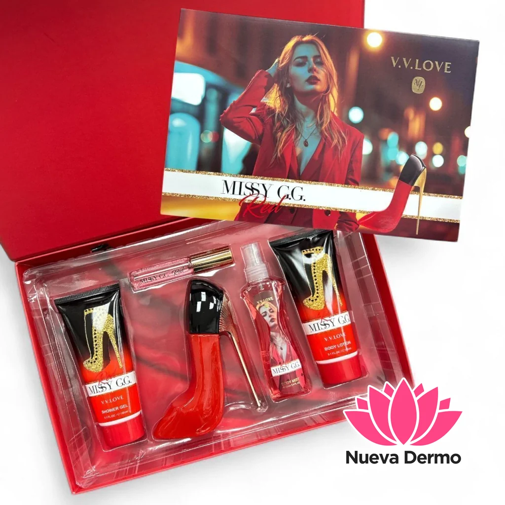 V.V.LOVE KIT BODY RED MISSY G.G. 4PCS VL7715 5060909986893