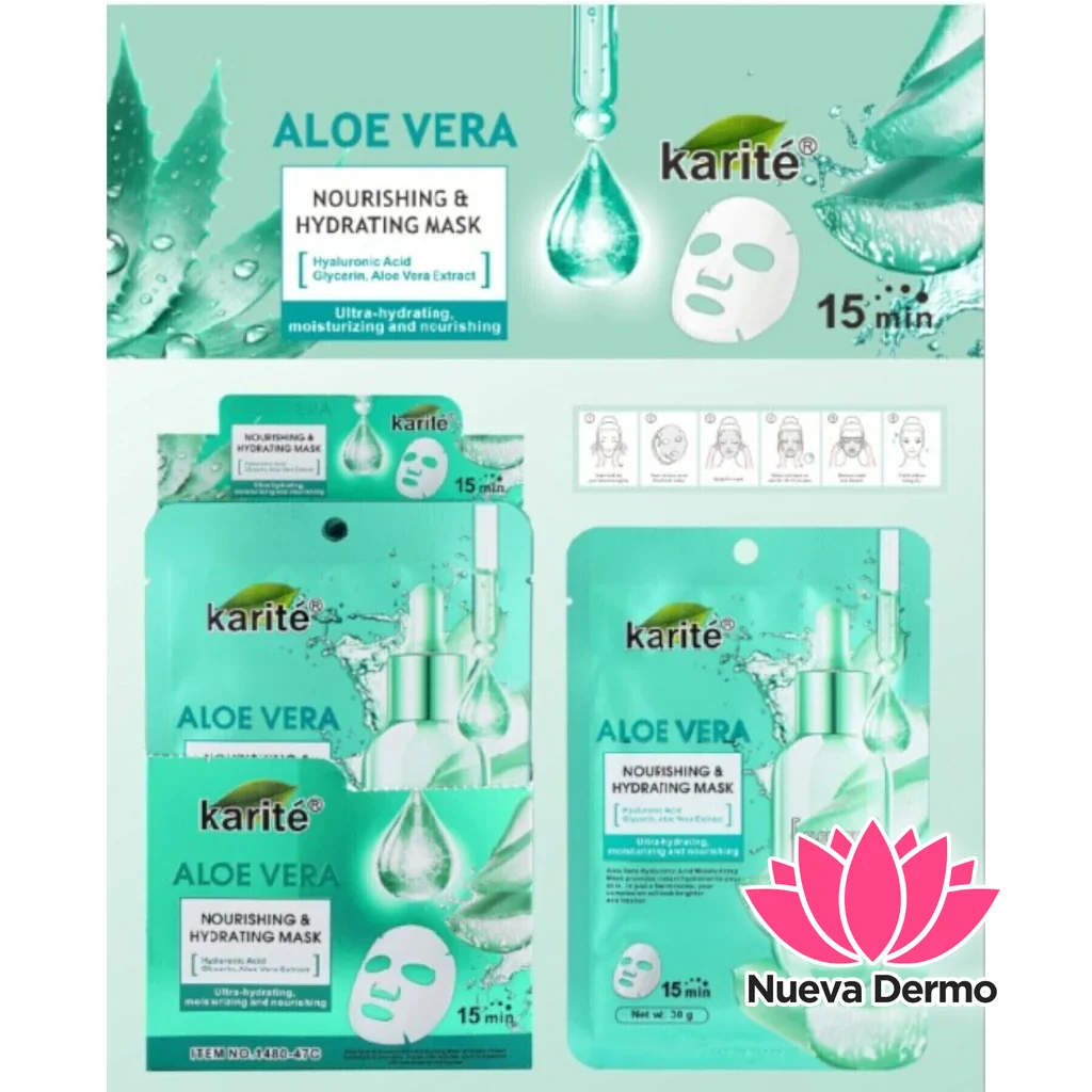 KARITE MASCARILLA ALOE VERA 12PCS MG-1480-47C 6903072470648