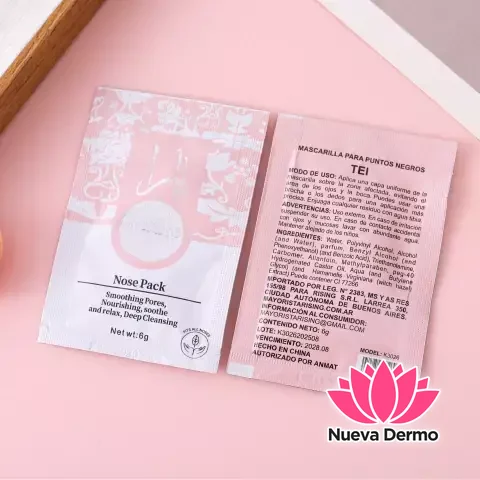 TEI NOSE PACK MASCARILLA PARA PUNTO NEGRO X10PCS K3026