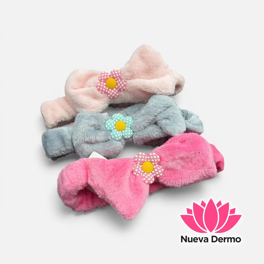 VINCHA PELUCHE FLORES 10TSA3 SFD016 6932024019499