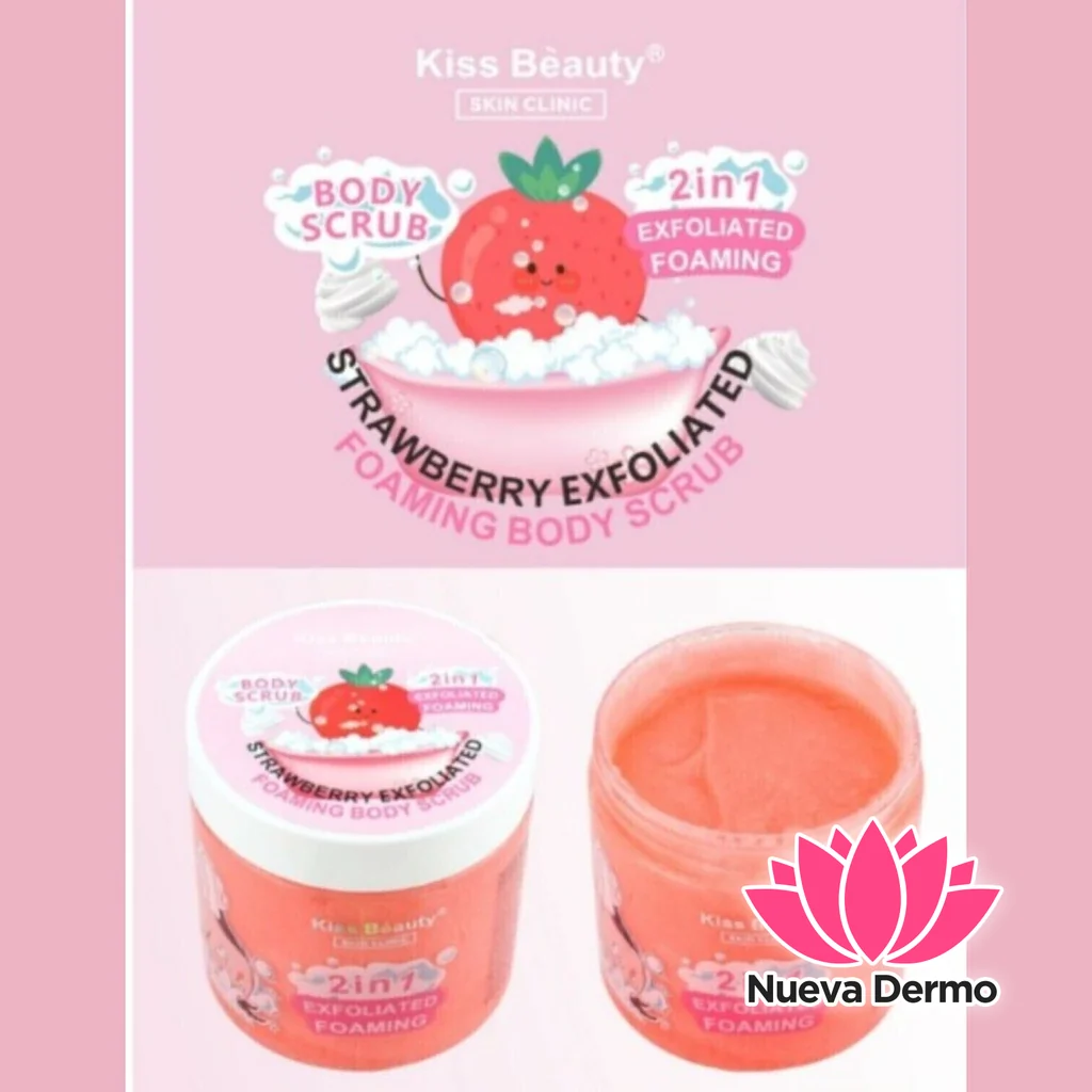 KISS BEAUTY BODY SCRUB FRUTILLA MG-251082/1347-07B 6903072461073