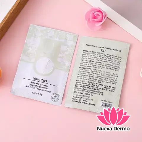 TEI NOSE PACK MASCARILLA PARA PUNTO NEGRO X10PCS K3028