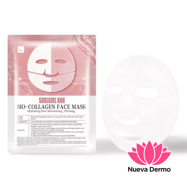 SOULGIRL KNH BIO-COLLAGEN FACE MASK MG-SG01*MASCARILLA
