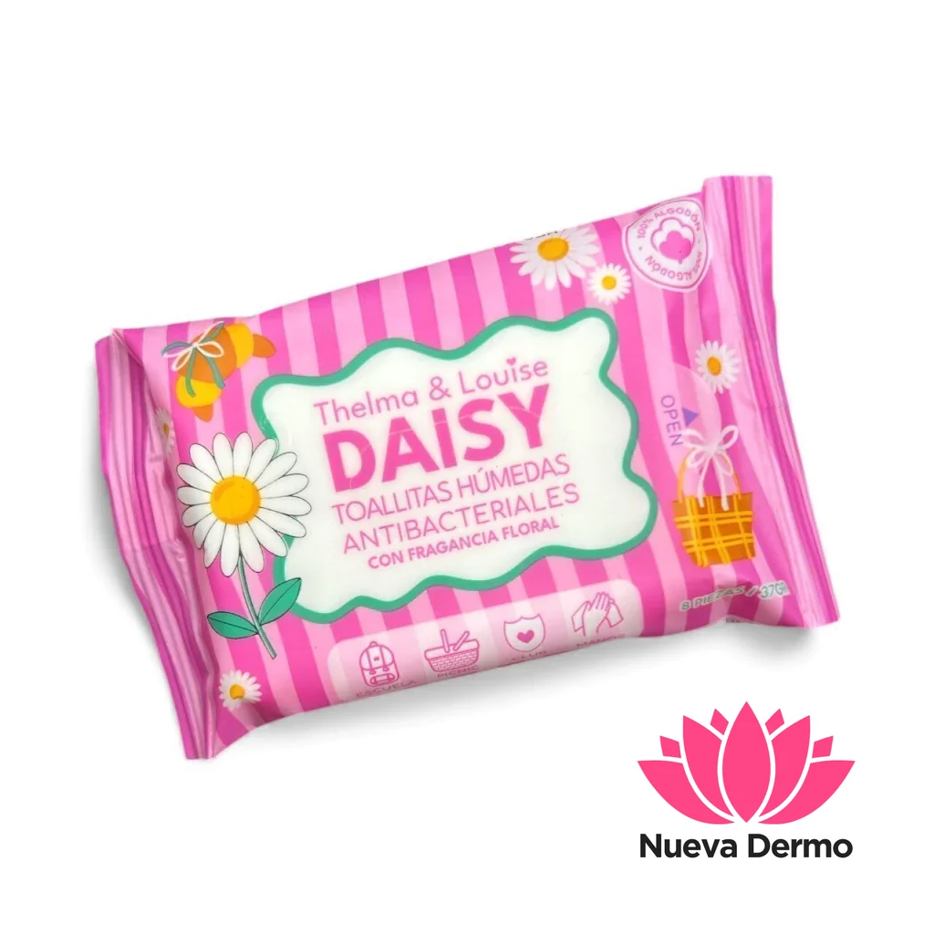 TYL TOALLITAS HUMEDAS ANTIBACTERIAL DAISY TYL1771 7798354469880