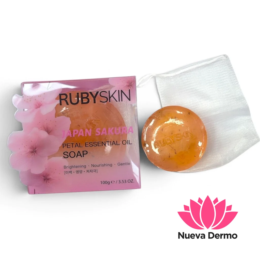 RUBYSKIN JAPAN SAKURA PETAL ESSENTIAL OIL SOAP MG-RSXZ03 6978529782421
