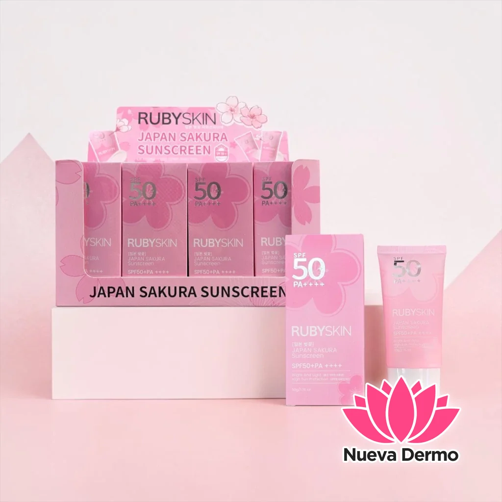 RUBYSKIN JAPAN SAKURA SUNCREEN SPF50 MG-RSFSS50 6978529782063
