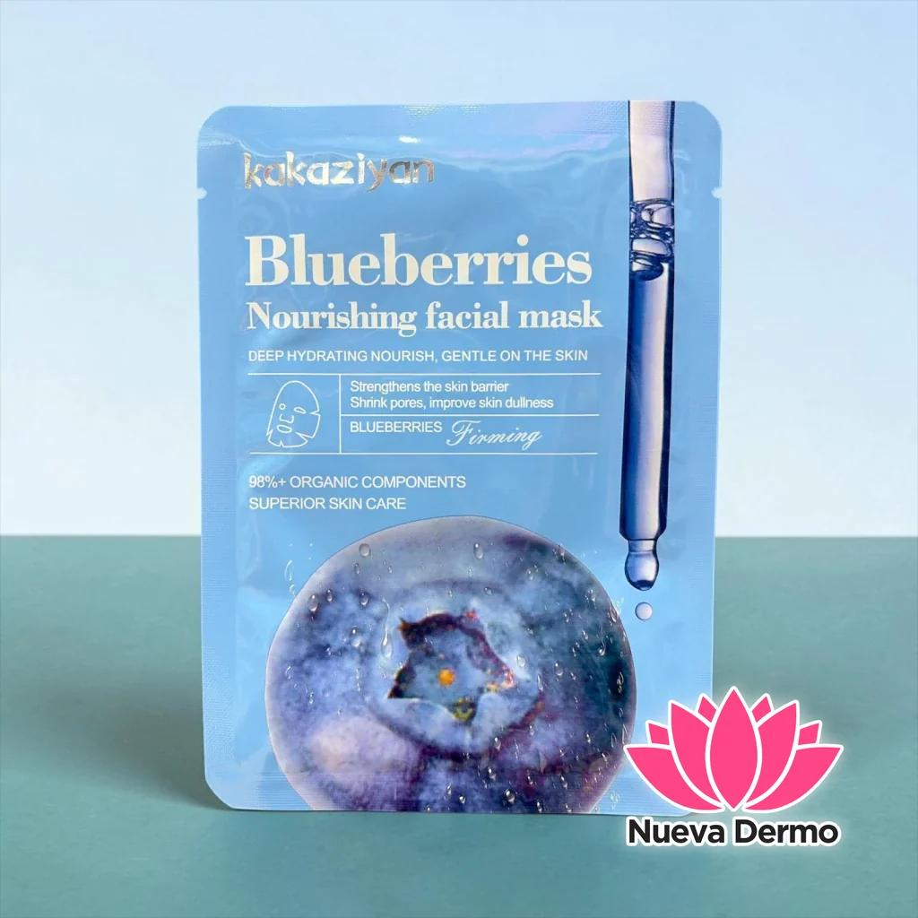 KAKAZIYAN BLUEBERRIES NOURISHING FACIAL MASK 10PCS 6976082023555