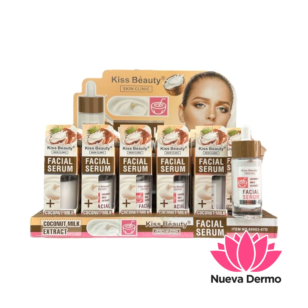 KISS BEAUTY FACIAL SERUM COCONUT MILK EXTRAC 69003-07D 6903072458301