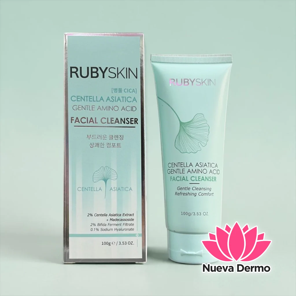 RUBYSKIN CENTELLA ASIATICA GENTLE AMINO ACID FACIAL CLEANSER 100ML RSJXC05 6978529782742