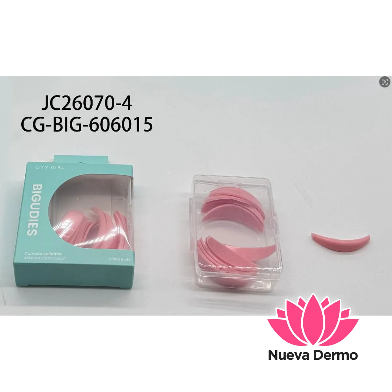 BIGUDIES DE SILICONA CITY GIRL JC26070-4/60155