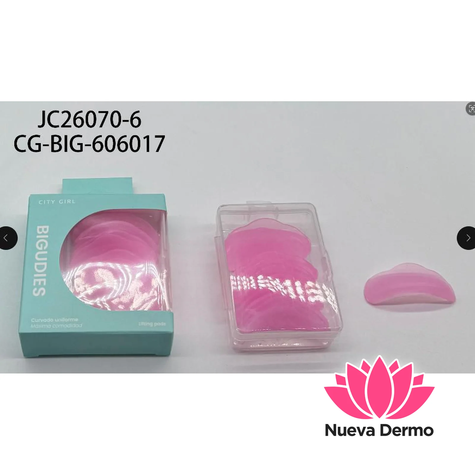 BIGUDIES DE SILICONA CITY GIRL JC26070-6/60179