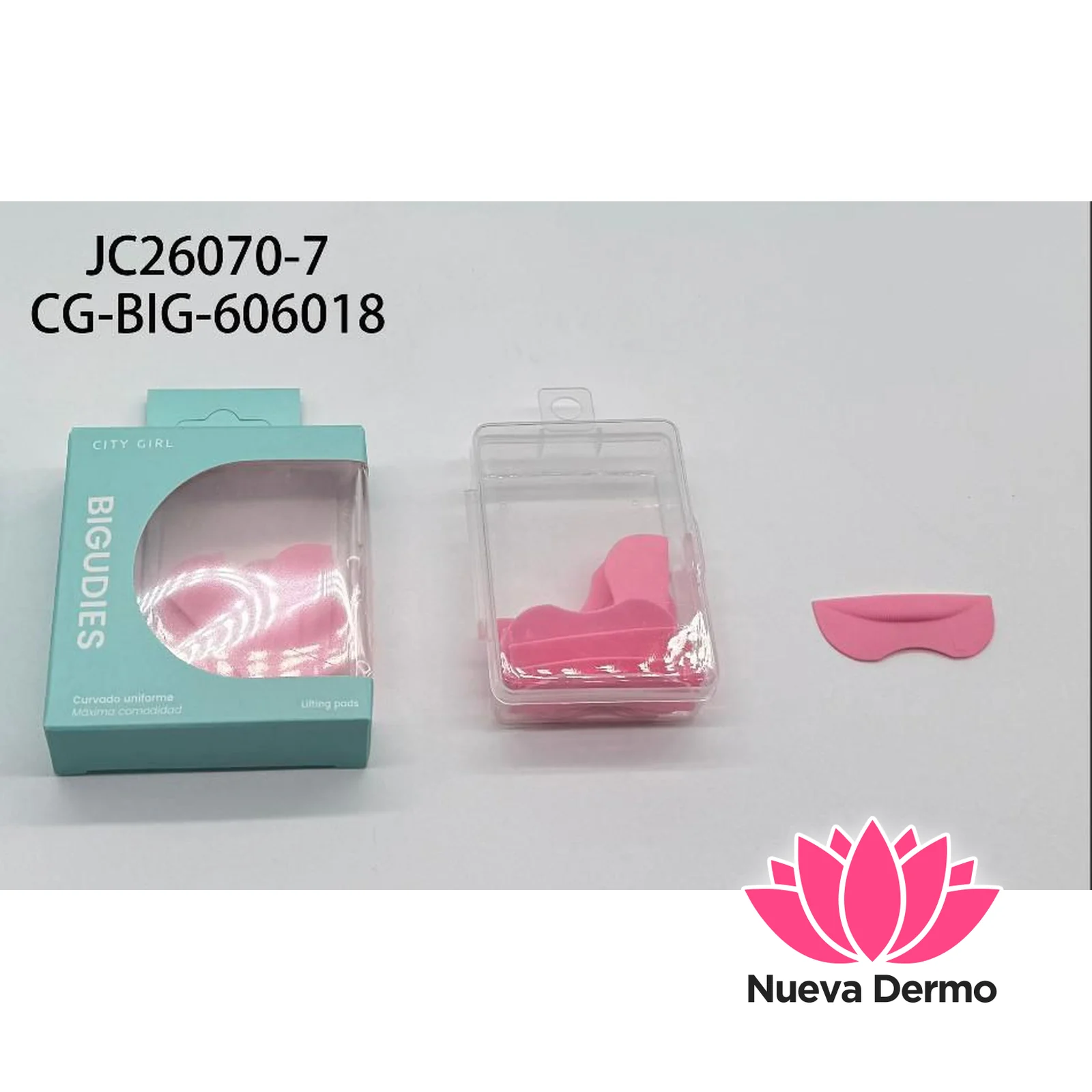 BIGUDIES DE SILICONA CITY GIRL JC26070-7/60186