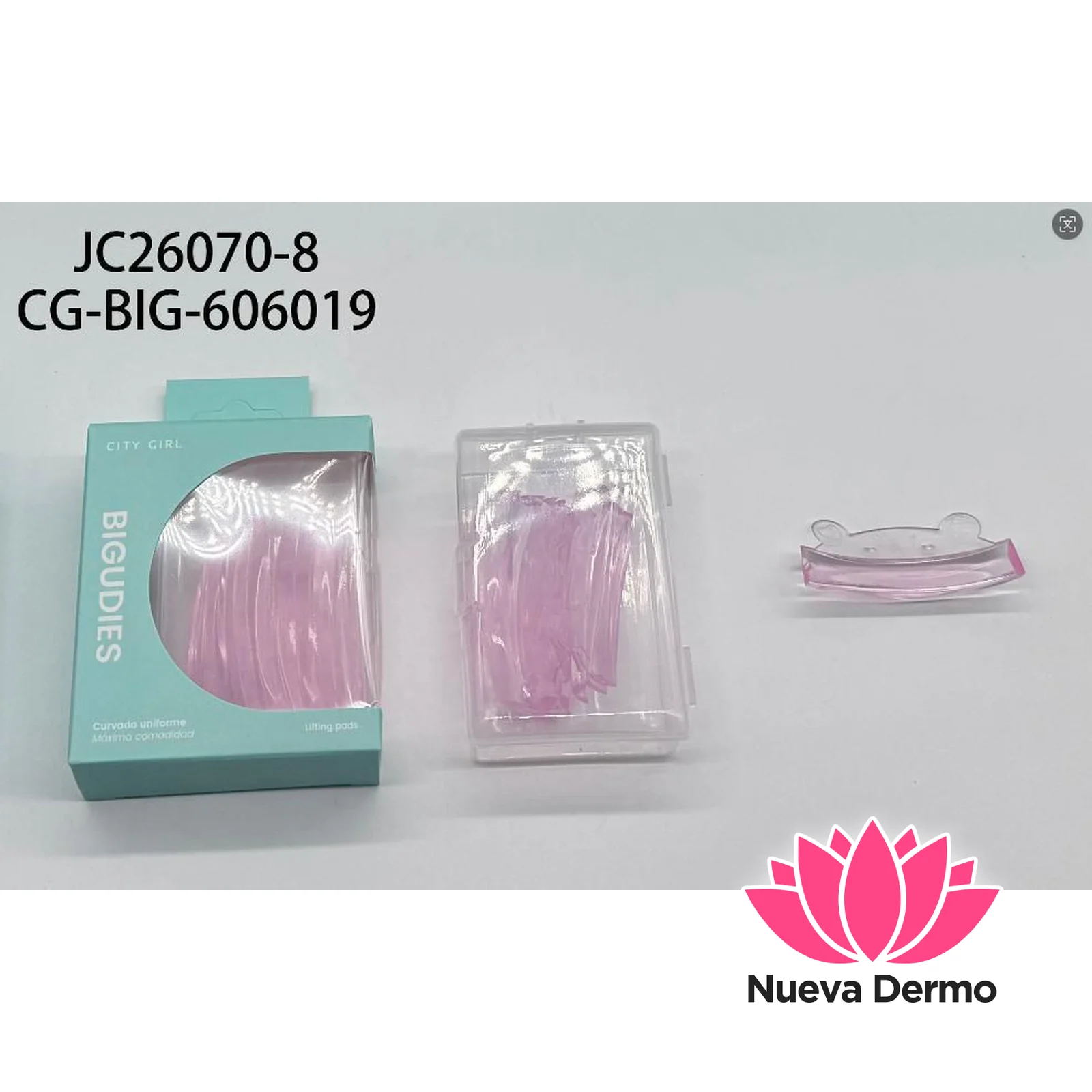 BIGUDIES DE SILICONA CITY GIRL JC26070-8/60193