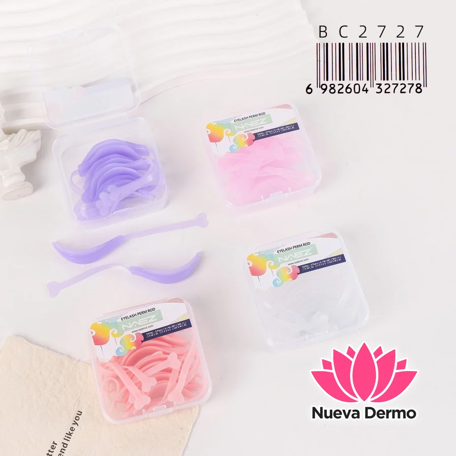 Bigudíes de Silicona Naez para Lash Lifting BC2727/27278 3-UNIDAD