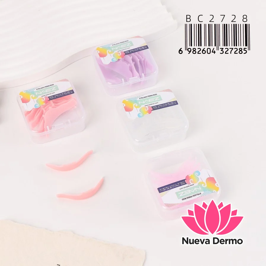 Bigudíes de Silicona Naez para Lash Lifting BC2728/327285 3-UNIDAD
