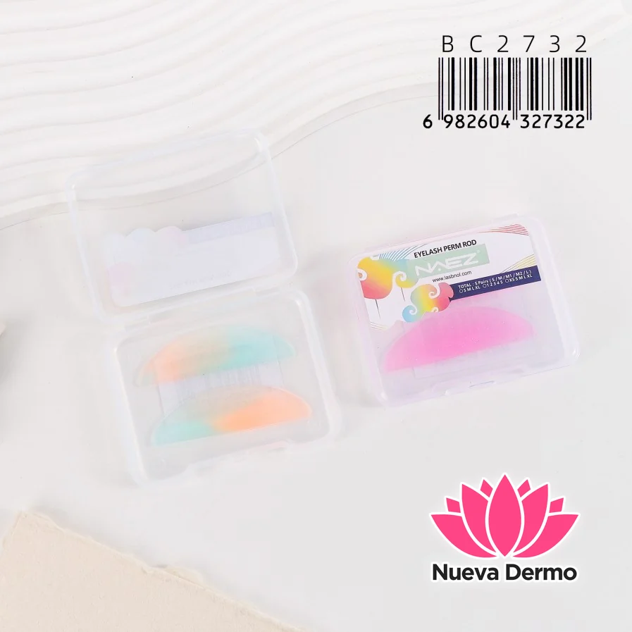 Bigudíes de Silicona Naez para Lash Lifting BC2732/27322 6-UNIDAD
