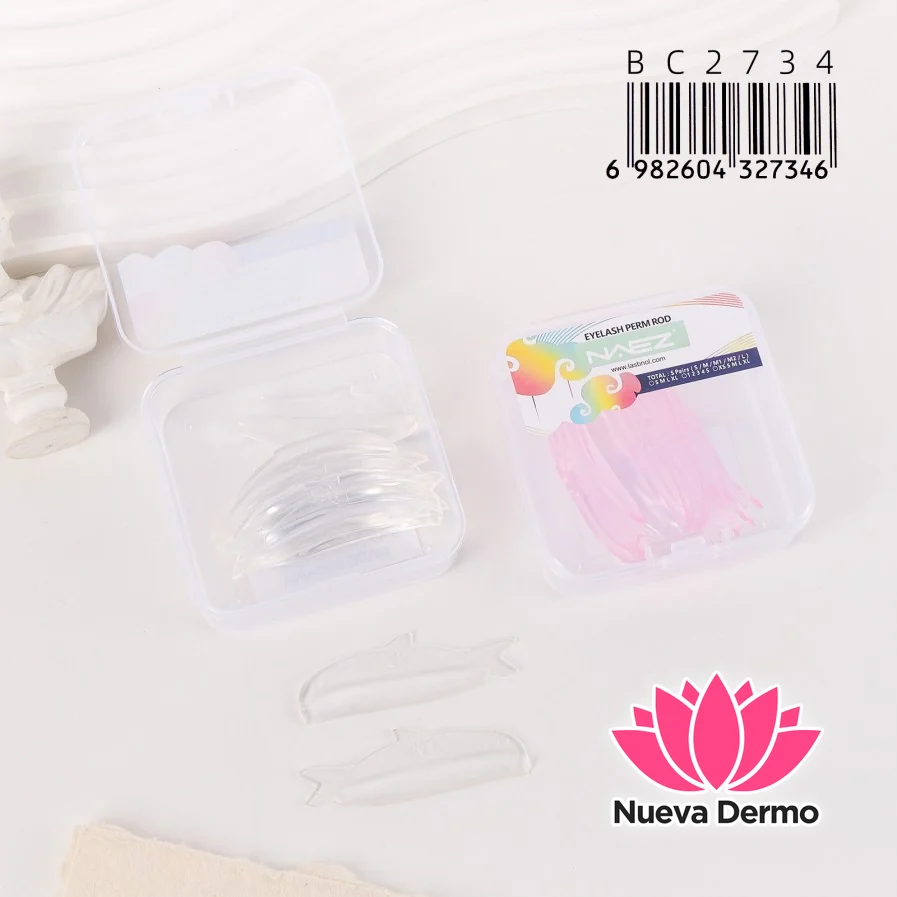 Bigudíes de Silicona Naez para Lash Lifting BC2734/27346 3-UNIDAD
