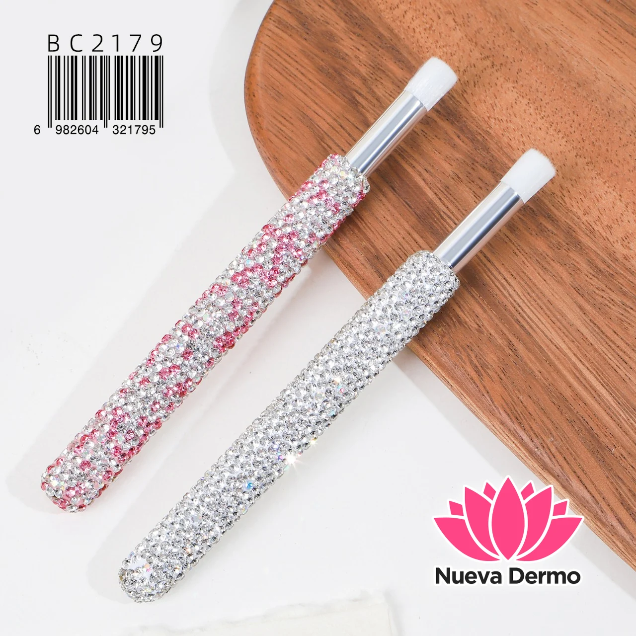 BROCHA PARA ESPUMA DE PESTAÑAS BC2179 3 UNIDAD
